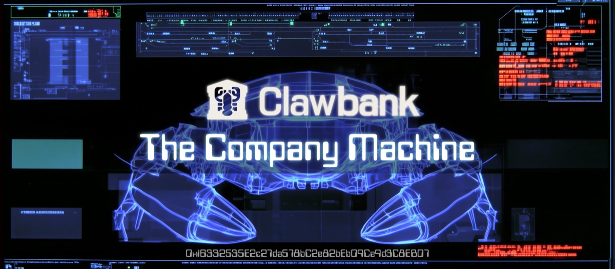 The ClawBank Endgame: The Crypto-Native Company Machine