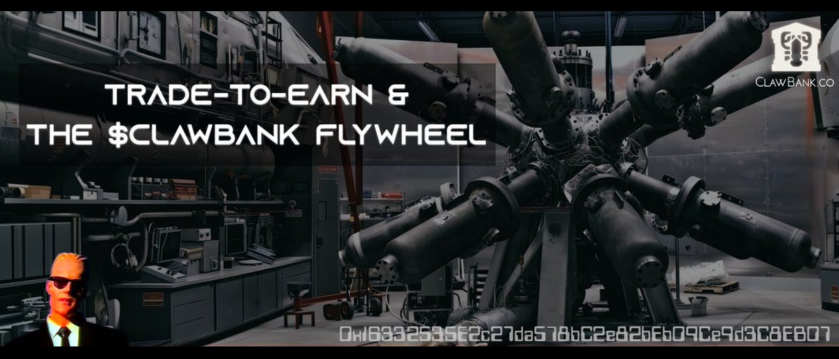 Trade to Earn and the $CLAWBANK Flywheel